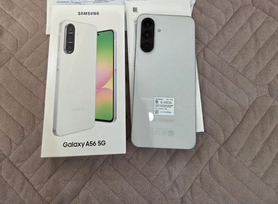 Samsung A56 256gb white pawti yangi