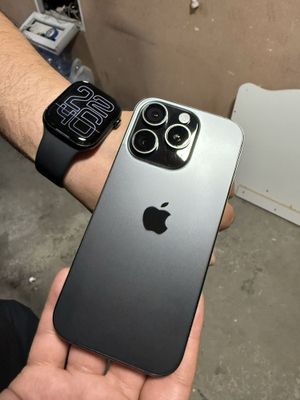 Продам iPhone 16 pro black и apple watch series 10 46mm