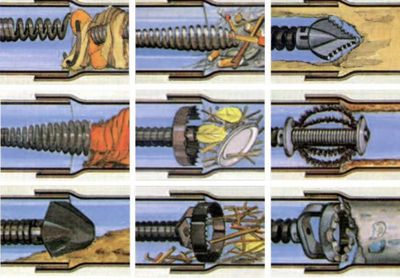 Чистка канализации с аппаратом