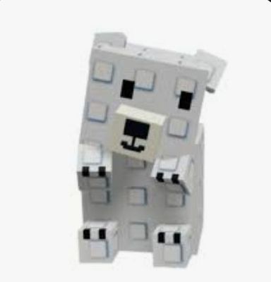 Polar Bear in Grow garden