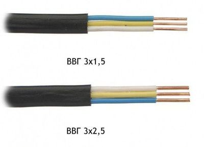 Кабель ВВГнг(А)-LS 3x1.5 ВВГнг(А)-LS 3x2.5