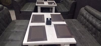 6 ta komplekt kafe uchun mebel