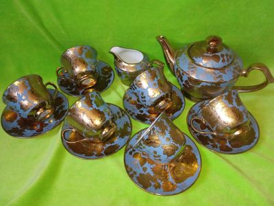 Сервиз чайный 6 персон,новый, сервантное хранение