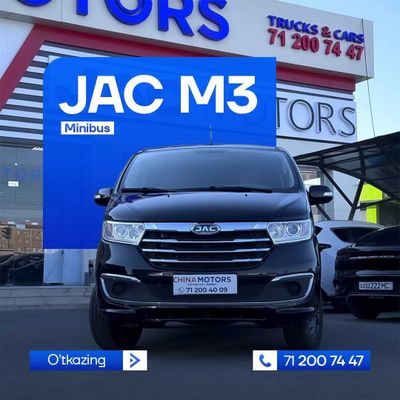 JAC M3 eng yuqori texnologiya