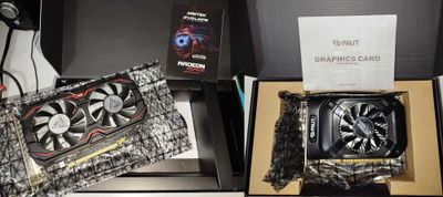 Palit GTX1050Ti 4GB / Arktek RX580 8GB