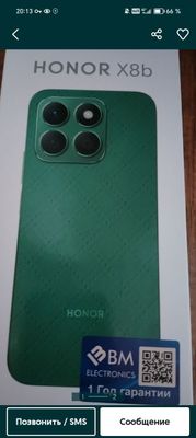 Honor X8b yangi 1yarim oy boldi