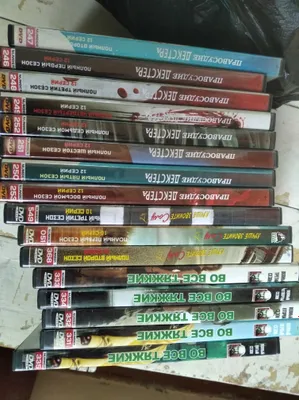 продам диски с популярными сериалами