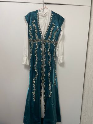 Двойка(Чапан+платье) келинское платье