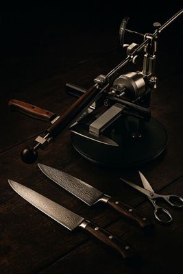 Профессиональная заточка ножей и ножниц