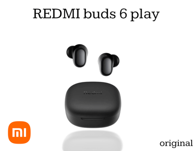 Новый • Redmi Buds 6 play • black • ORIGINAL