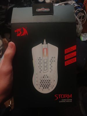 !SROCHNA! Redragon Storm M808w-Rgb White HoneyComb Gaming Mouse