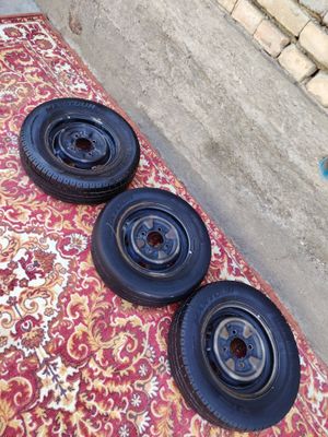 Диски и шины 175х70х12. 3 шт.