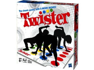 НАПОЛЬНАЯ ИГРА TWISTER Напольная игрушка для детей и родителей, скруч