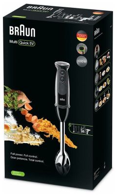 Погружной блендер Braun MQ5277, черный