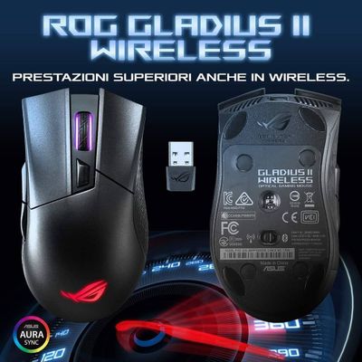 Asus Rog Gladius 2 Wireless Беспроводная мышка/мышь