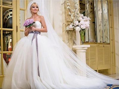 Ivory wedding dress / свадебное платье в стиле айвори, бренд Vera Wang