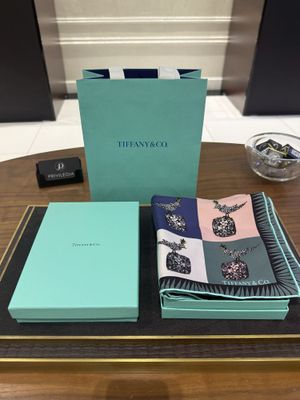 NEW Платок Tiffany & Co Bird on a Rock 720206