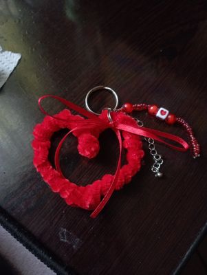 брелок сердце