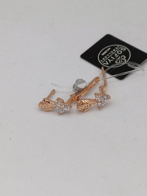Серьги детские золотые