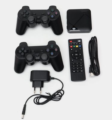 Smart tivi box game stick M8 mini android Tv 9.0, 10000 ta o'yini bor