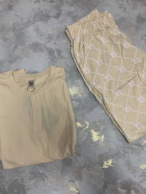 Пижама женская бежевая/ домашний костюм