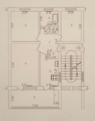 Юабад 8. 3/4/4. Кирпич 2/6 балкон