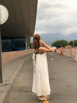 Платье очень качественная от Бренда (selfie)