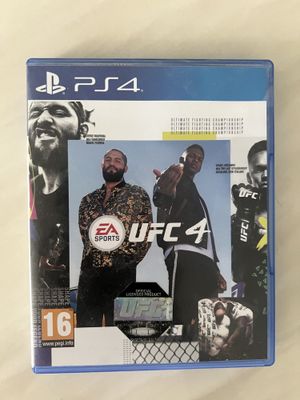 Диск на ps4 UFC 4(русский язык)