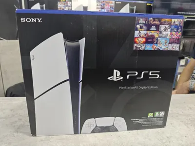 Ps5 slim digital edition +топ игры