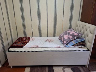 Кровать, Срочно продается по низкий цене, Кравать односпальная