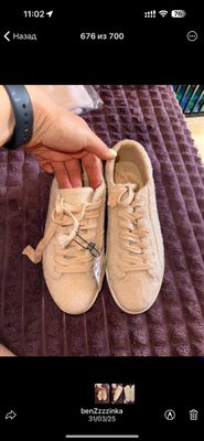Кеды Zara 38 размер