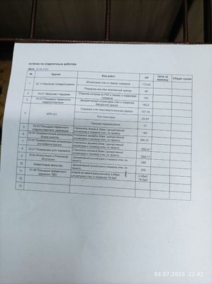 Есть работа внутренняя отделка и наружние отделки болшой обём