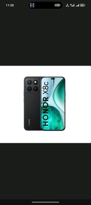 Honor x8c 8/256 rangi qora