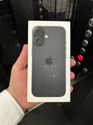 Новый • iPhone 16 128gb (black)