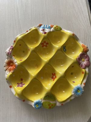Тарелка на пасху , под яйца