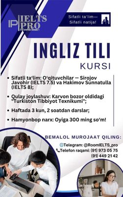 Ingliz tili kursi