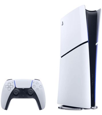 Ps5 Slim 1tb (почти новая) есть офлайн игры имеется 2 жостика оригинал
