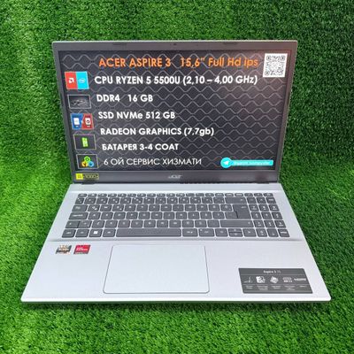 Оптом ва донага Acer ryzen5 16gb 512gb