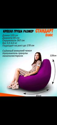 Бинбег Авокадо большое