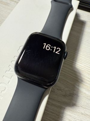 Apple Watch Series 9 45 мм, 100%, Midnight, iwatch 9 45 mm.