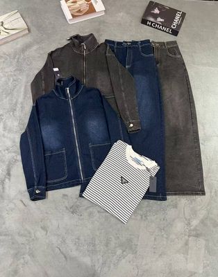 Тройка юбкали Жинсий PRADA Хитой M.L. LUX качество