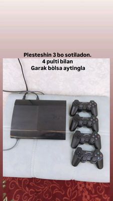 plesteshin 3 4 ta pulti bor arzon narxda beriladi