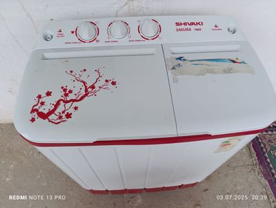 Шиваки, полуавтомат стиральная машина, 6 кг, ремонтка туспеген
