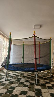 Детский батут каркасный