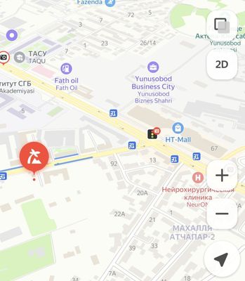 Юнусабад 62.5сот земля вдоль дороги фасад 100метр
