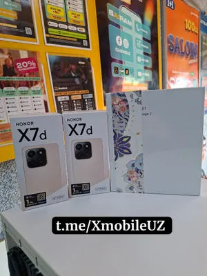 Honor X7d 6+6/128GB yangi karobka
