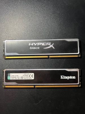Озу Kingston HyperX Black ddr3 1600mhz 8gb(2по 4гб)