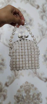 Мини сумка из бусин
