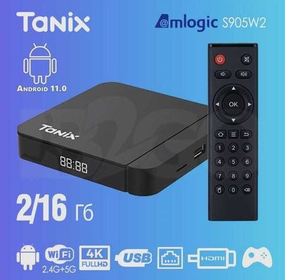 TVBOX TANIX W2 4/32 Качественый и надёжный