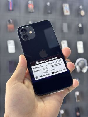 Iphone 12 64gb 100% black